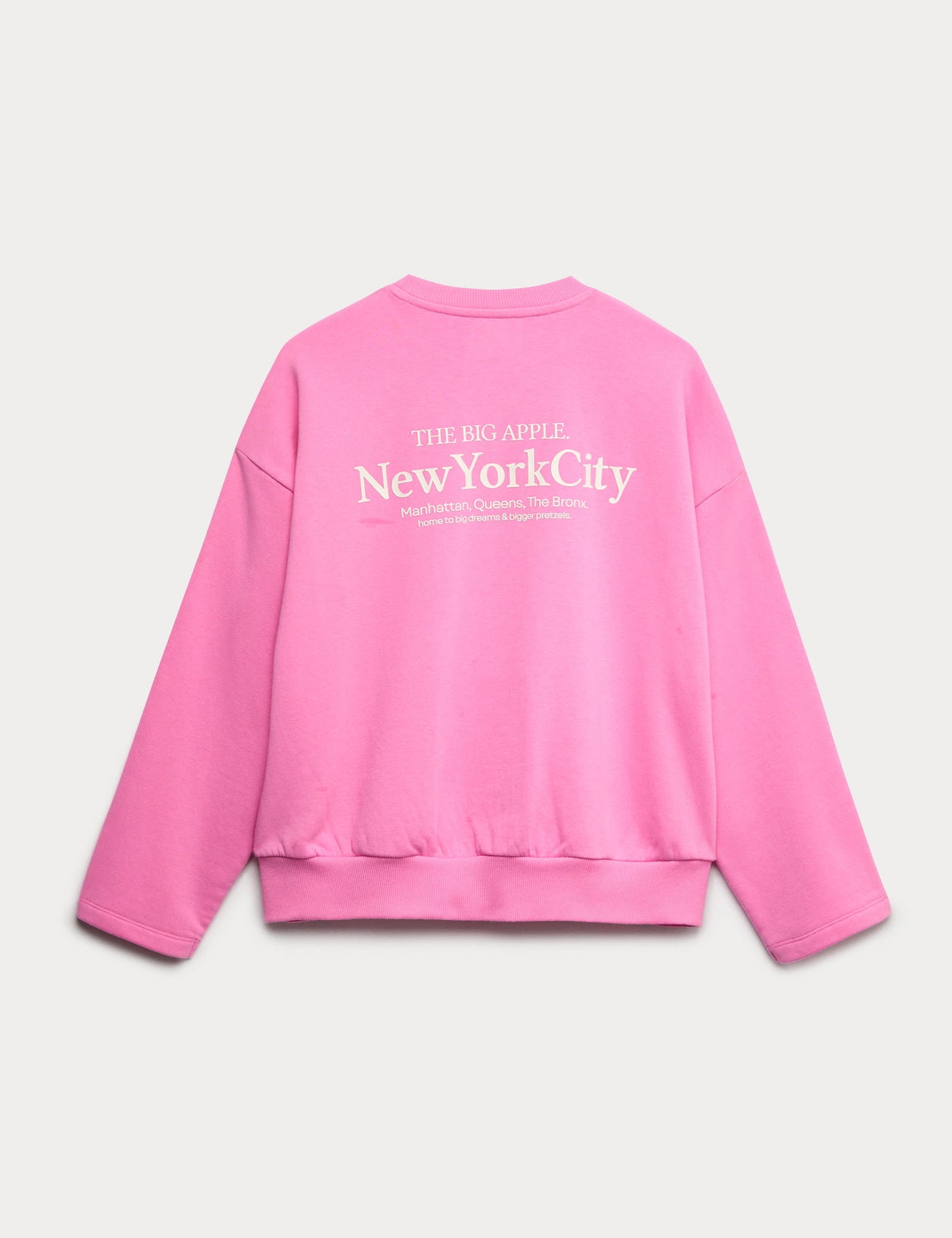 Pamuk Karışımlı New York City Baskılı Sweatshirt (6-16 Yaş)