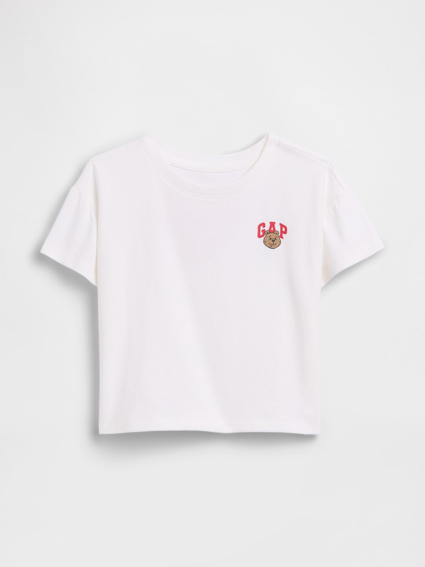 Beyaz Brannan Bear Gap Logo T-shirt