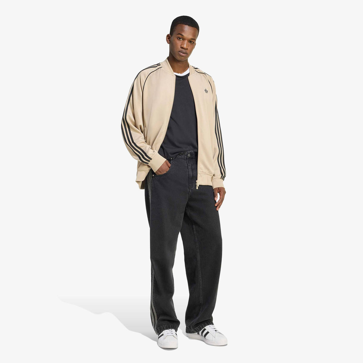 Adidas Adicolor Classic Erkek Bej Ceket