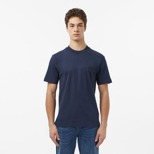 Lacoste Erkek Relaxed Fit Bisiklet Yaka Lacivert T-shirt