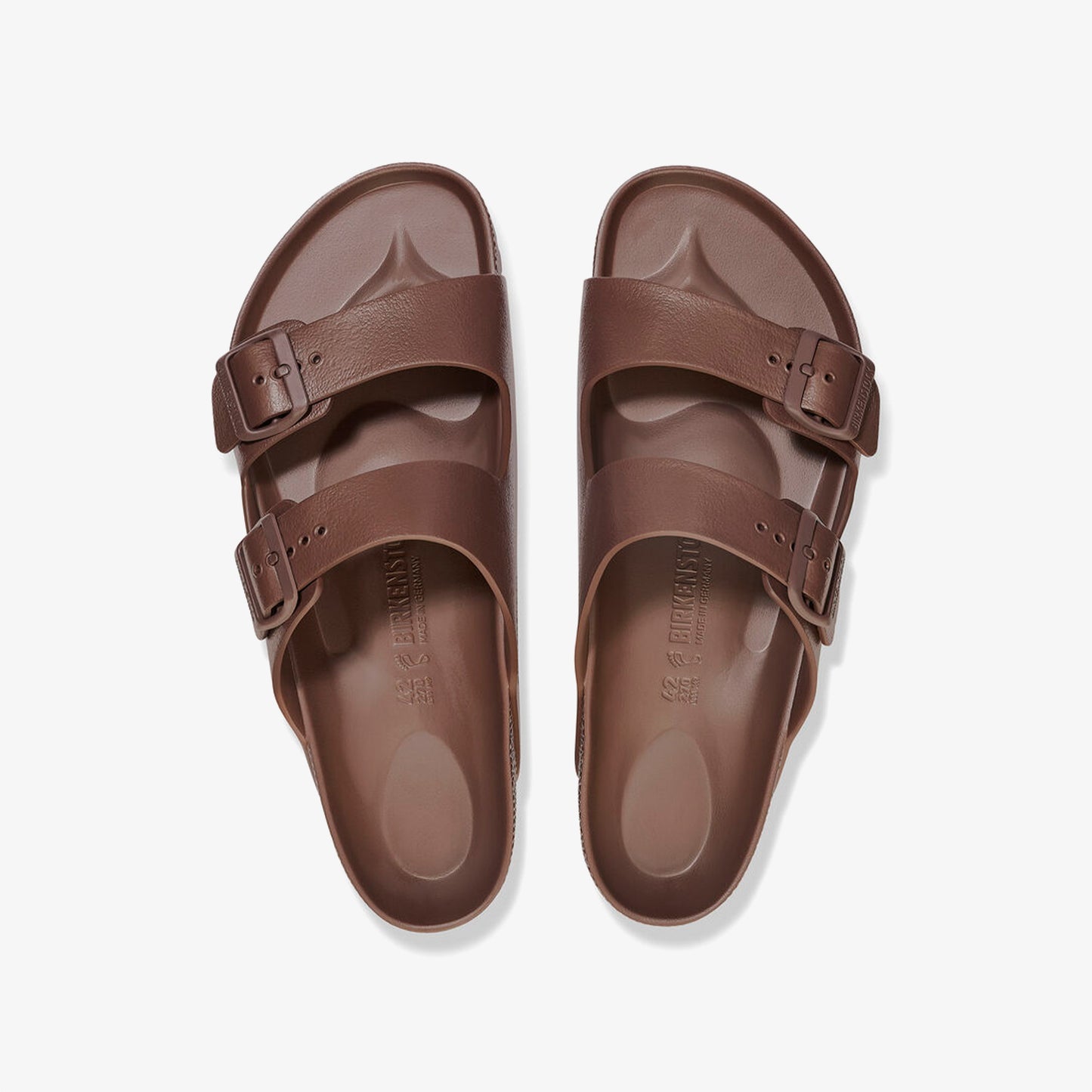 Birkenstock Arizona Eva Çift Bantlı Erkek Kahverengi Terlik