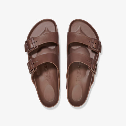 Birkenstock Arizona Eva Çift Bantlı Erkek Kahverengi Terlik