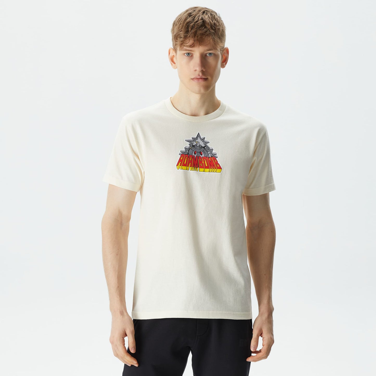 The Hundreds Mecha Bomb Erkek Krem T-shirt