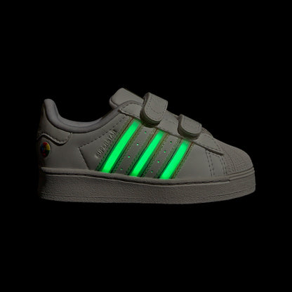 Adidas Superstar Led Lights Bebek Beyaz Spor Ayakkabı