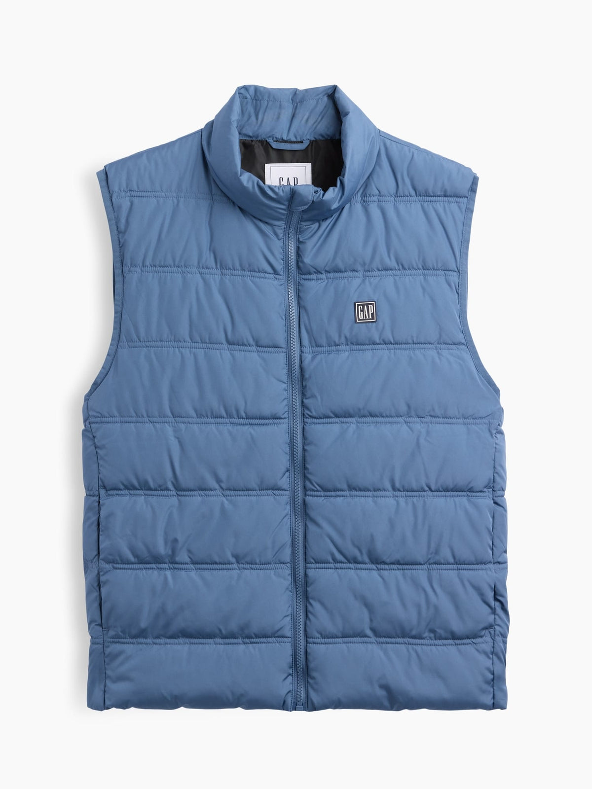 Mavi Relaxed Puffer Şişme Yelek