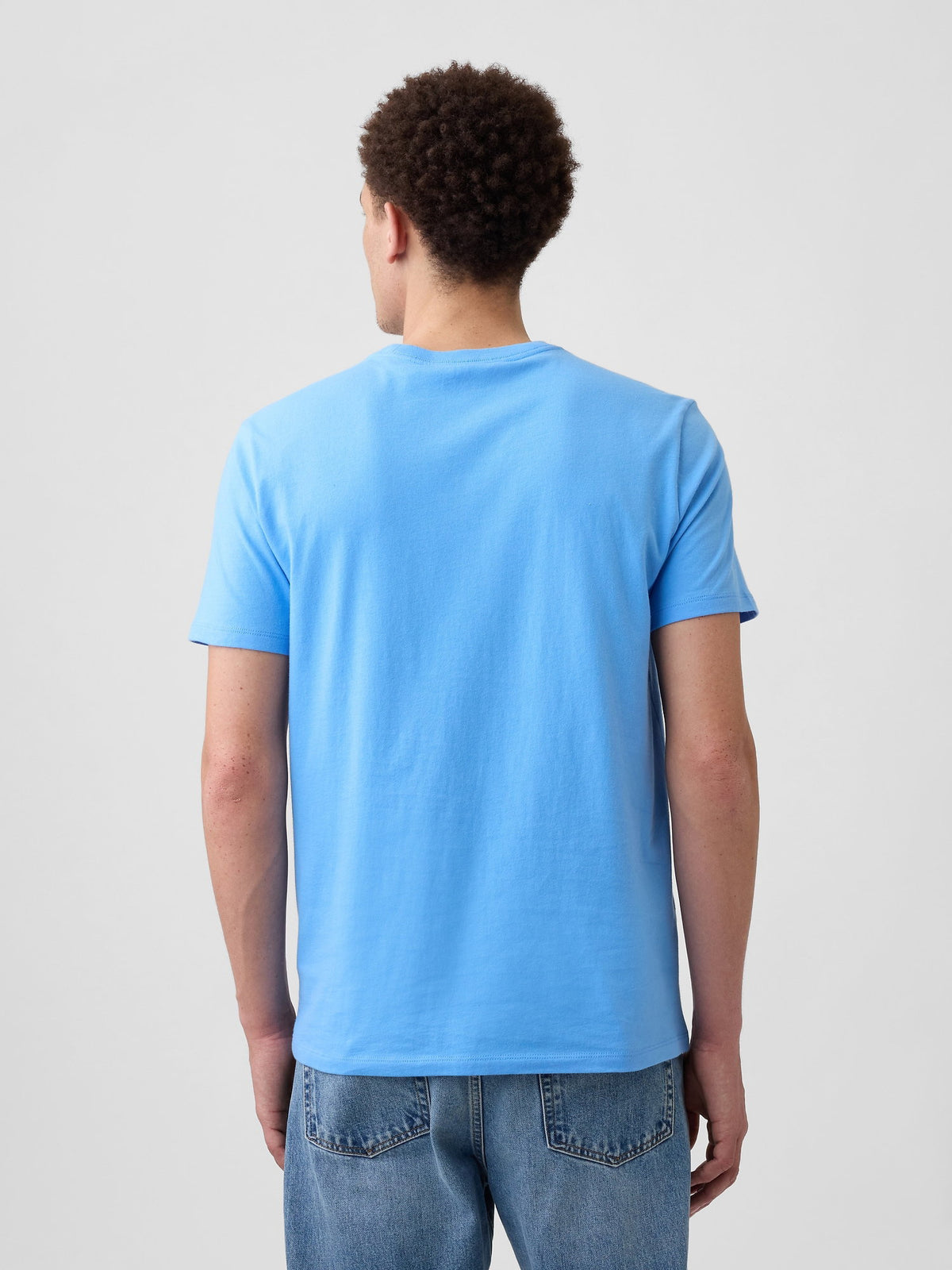 Açık Mavi Everyday Soft T-shirt