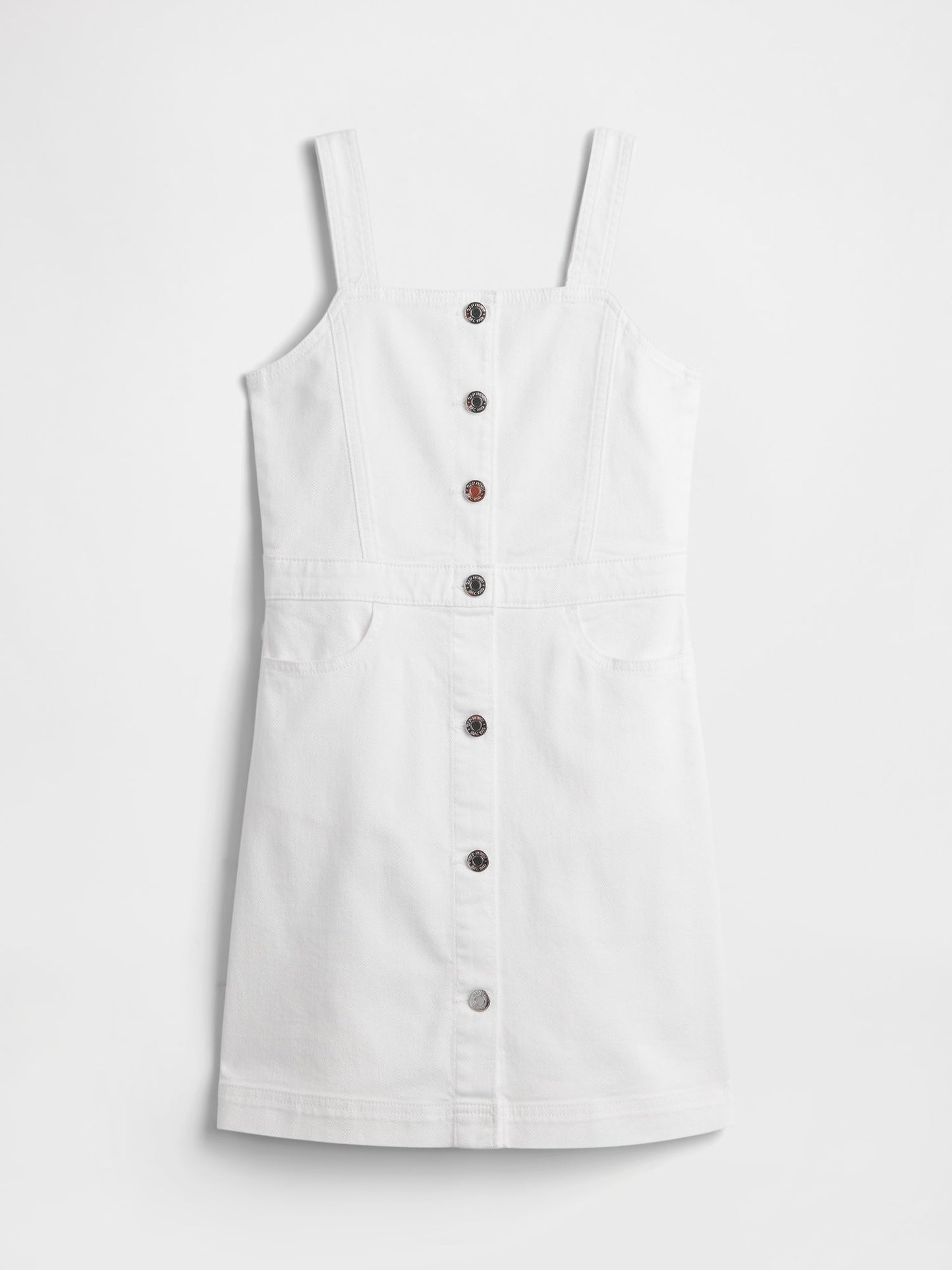 Beyaz Denim Elbise