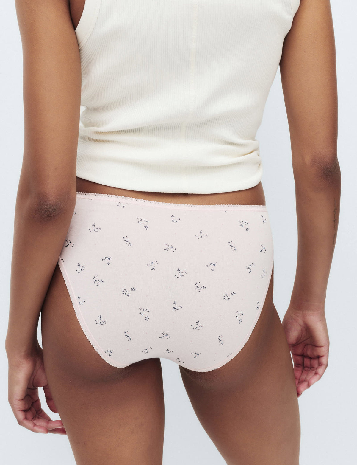 5'li Cotton High Leg Külot Seti