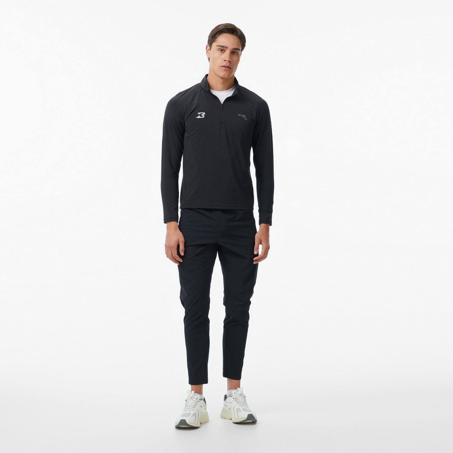Anta Anta Running Erkek Siyah T-shirt
