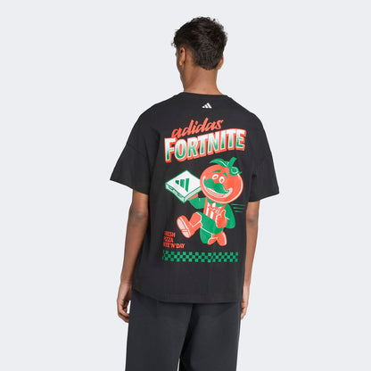 Adidasx Fortnite Erkek Siyah T-shirt