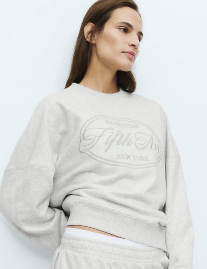 Pamuk Karışımlı Sweatshirt