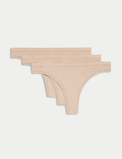 3'lü Flexifit™ Modal Tanga