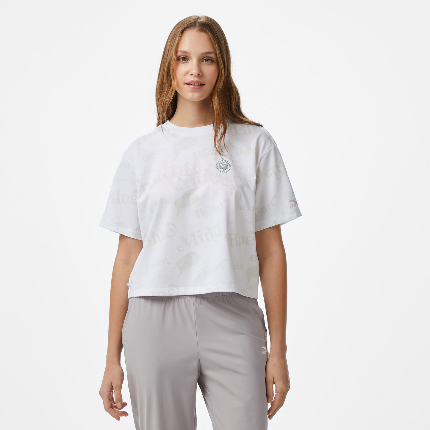 Anta Sports Kadın Beyaz T-shirt