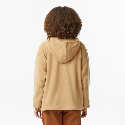 United4 Kadın Kahverengi Hoodie