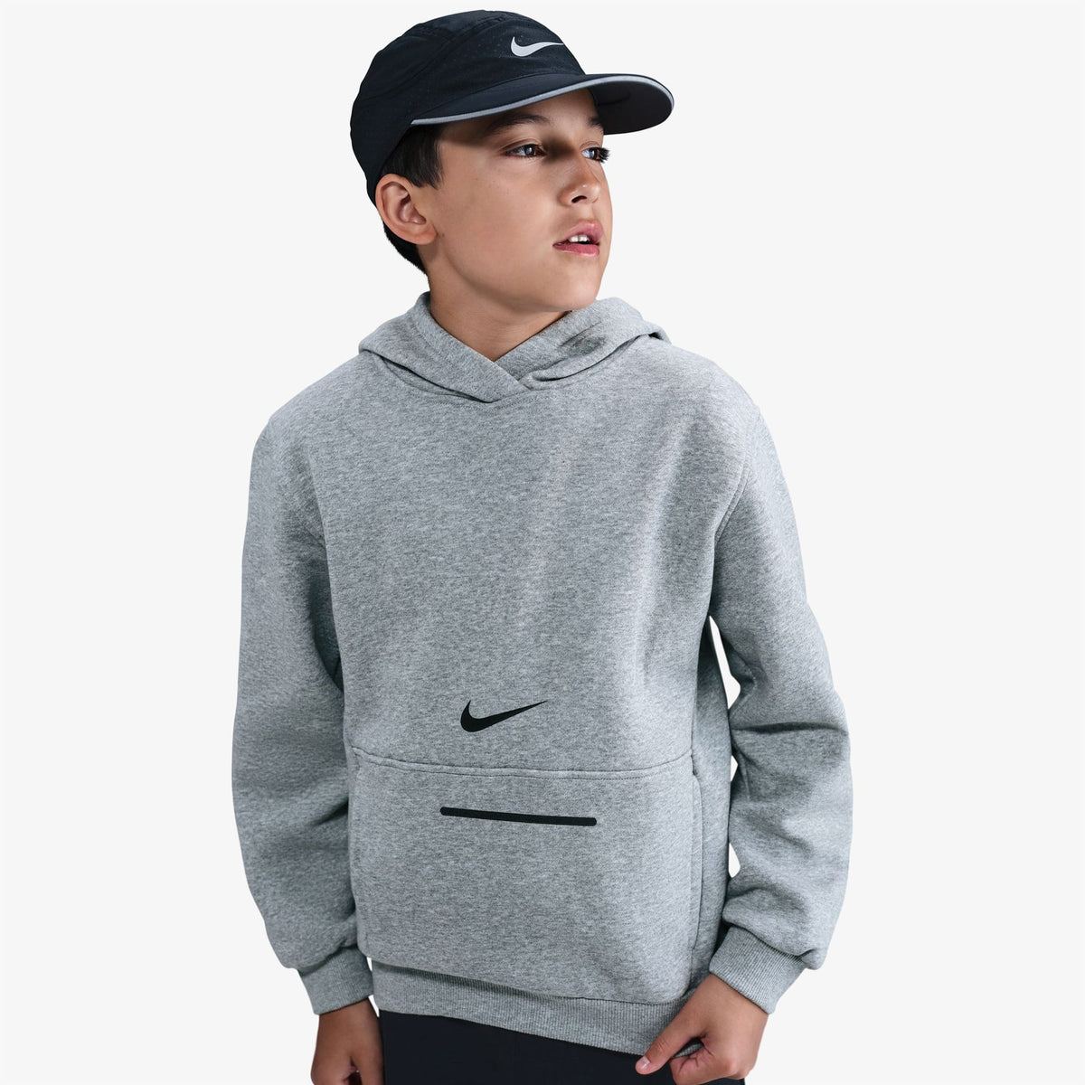 Nike Sportswear Club Fleece Çocuk Gri Sweatshirt