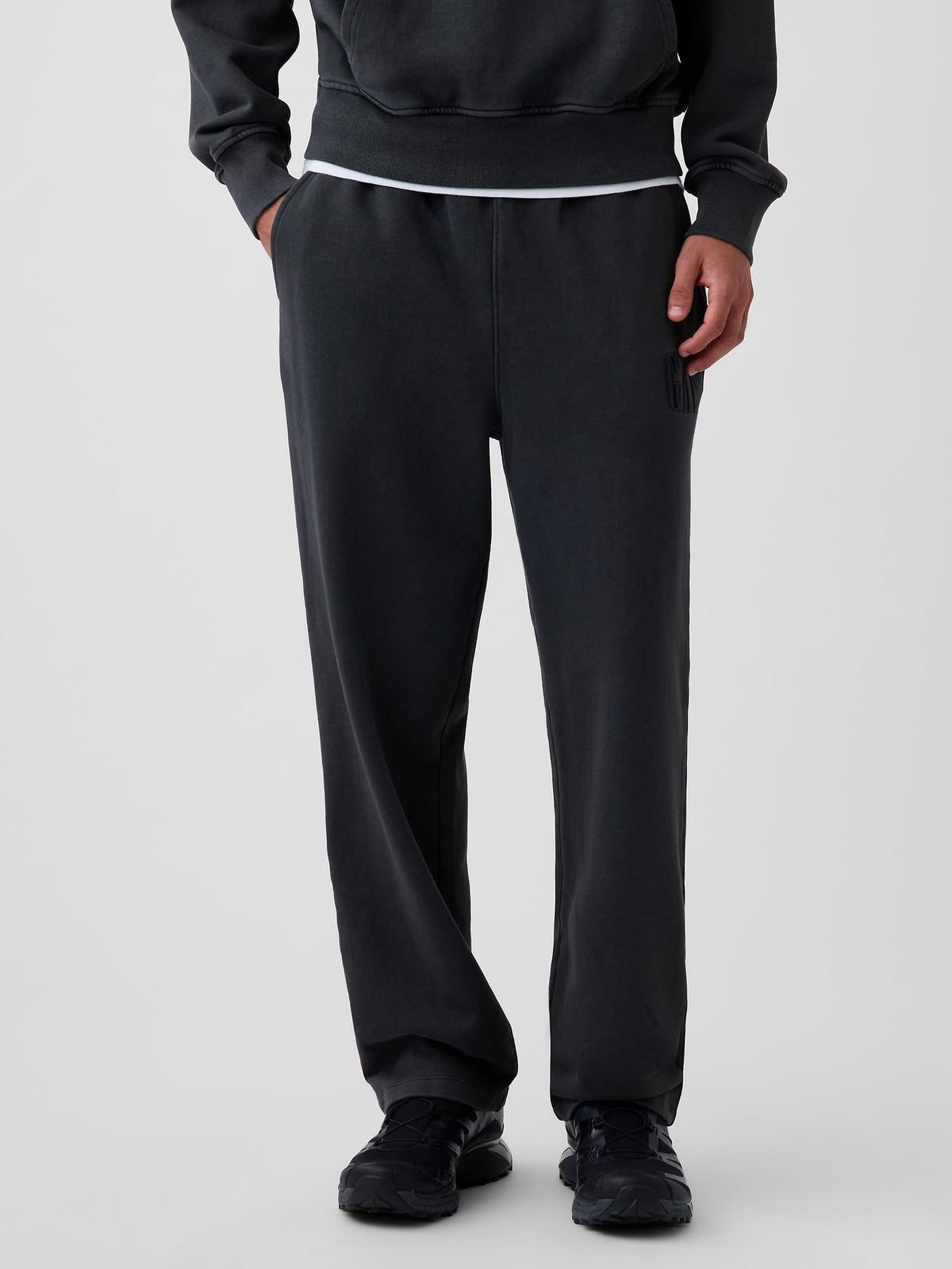 Mavi Heavyweight Relaxed Logo Eşofman Altı