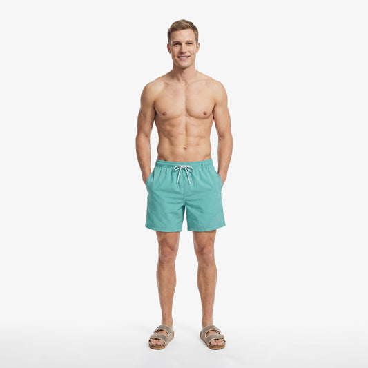 Nautica Regular Fit Erkek Yeşil Deniz Şortu