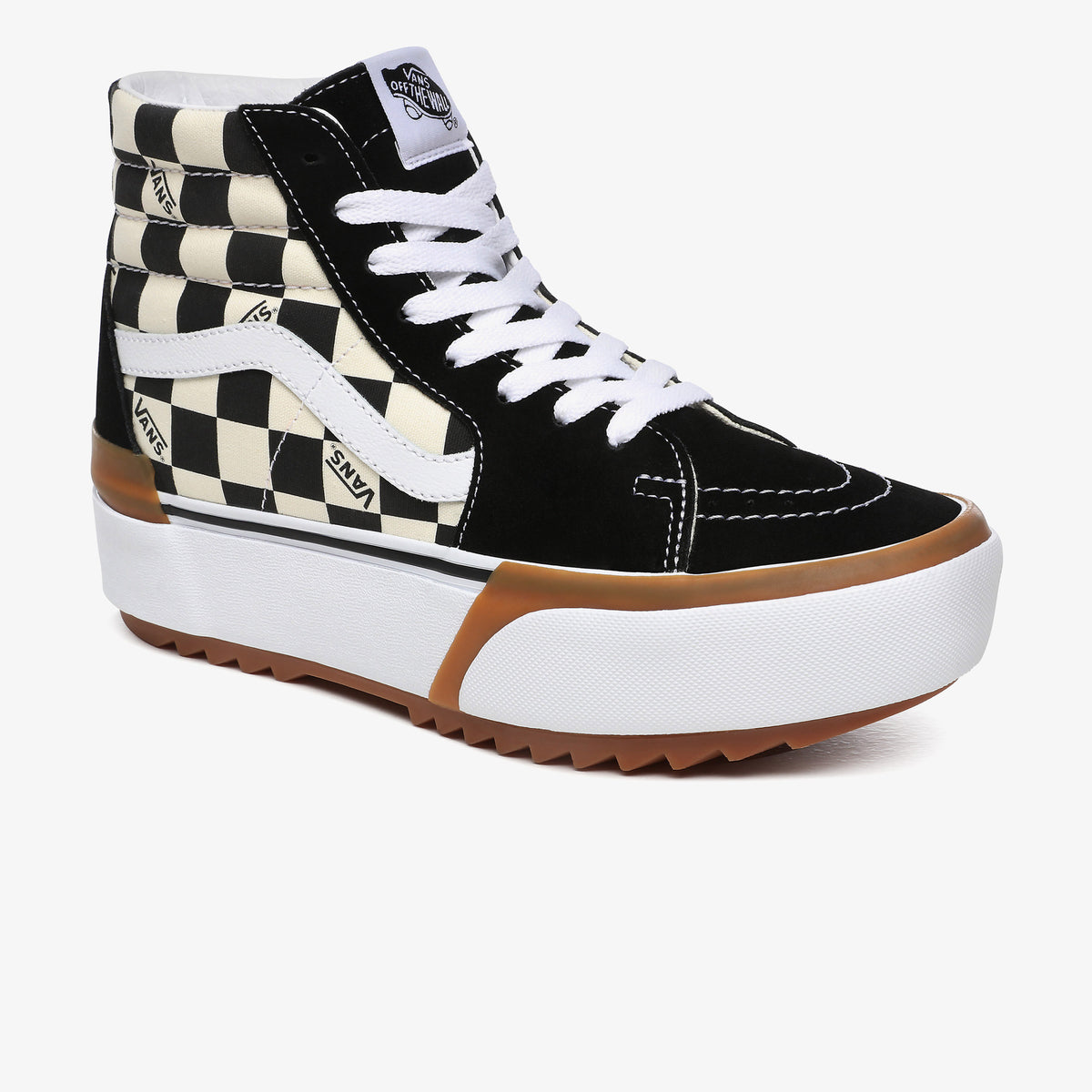 Vans Ua Sk8-hi Stacked Kadın Platform Siyah Sneaker