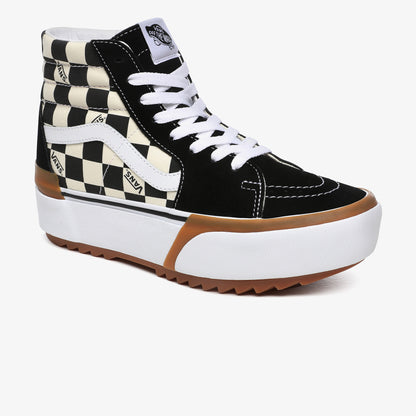 Vans Ua Sk8-hi Stacked Kadın Platform Siyah Sneaker