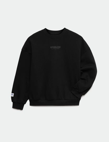 Grafik Baskılı Pamuklu Sweatshirt