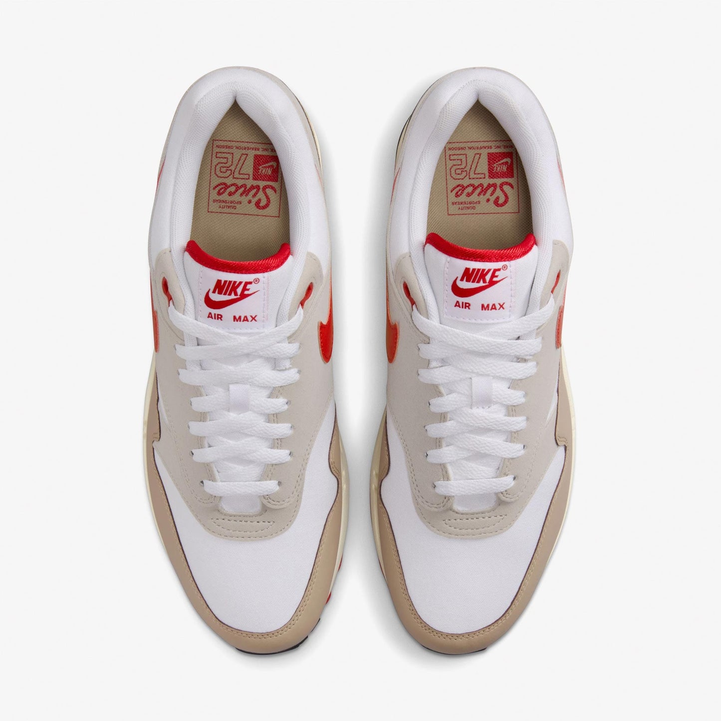 Nike Air Max 1 Unisex Beyaz Spor Ayakkabı
