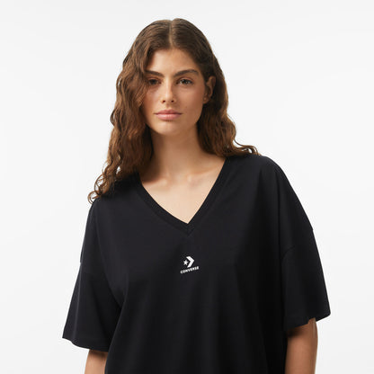 Converse Kadın Siyah T-shirt