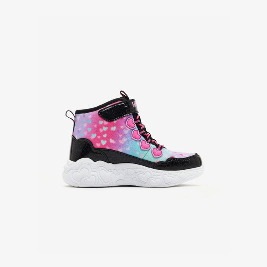 Skechers Eternal Heart Lights Çocuk Siyah Spor Ayakkabı