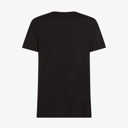 Tommy Hilfiger Brand Love Erkek Siyah T-shirt