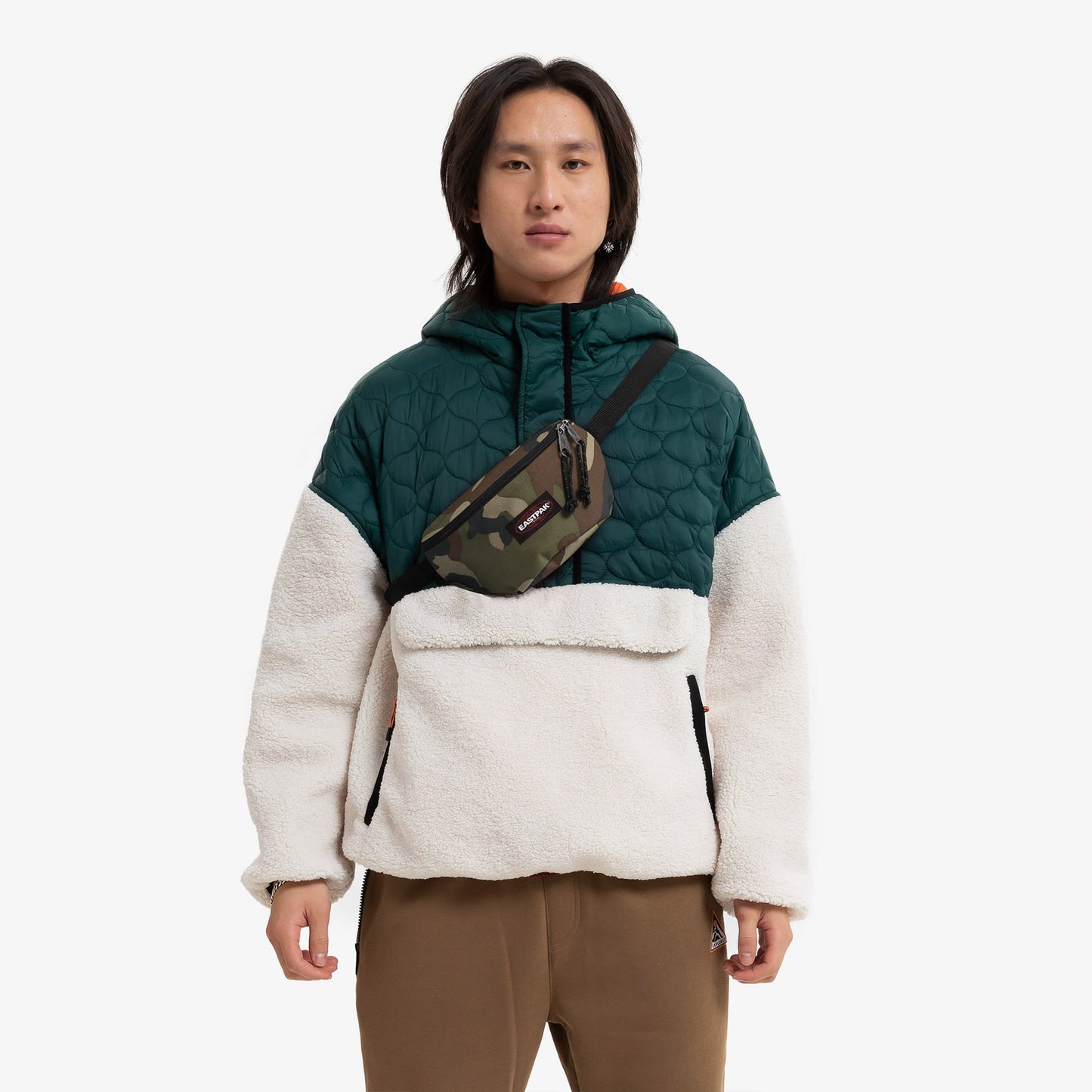 Eastpak Springer Camo Unisex Yeşil Bel Çantası