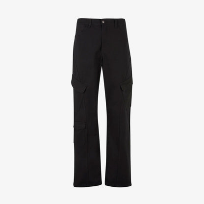 Karl Kani Og Slanted Pocket Cargo Erkek Siyah Pantolon