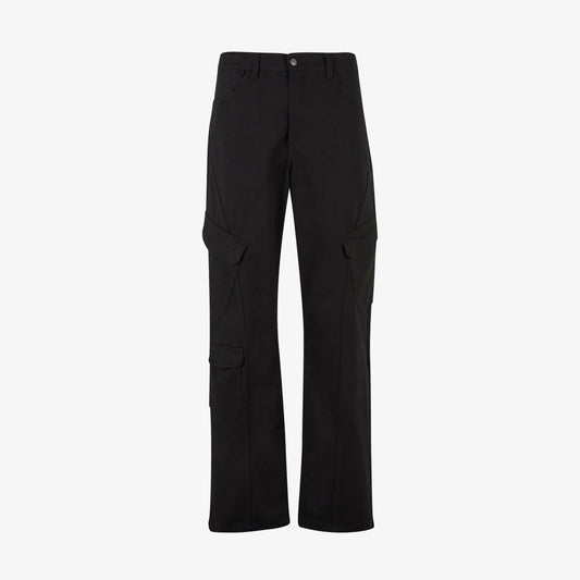 Karl Kani Og Slanted Pocket Cargo Erkek Siyah Pantolon