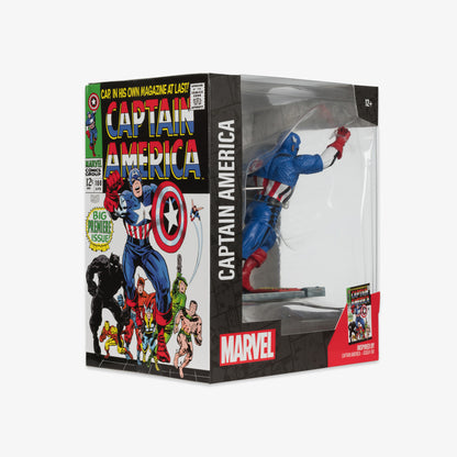 Mcfarlane Marvel Collection Captain America Unisex Renkli Figür