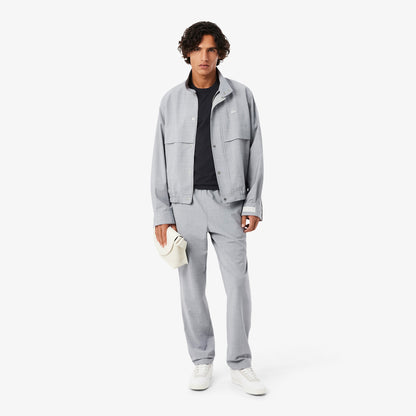 Lacoste Classic Fit Erkek Gri T-shirt