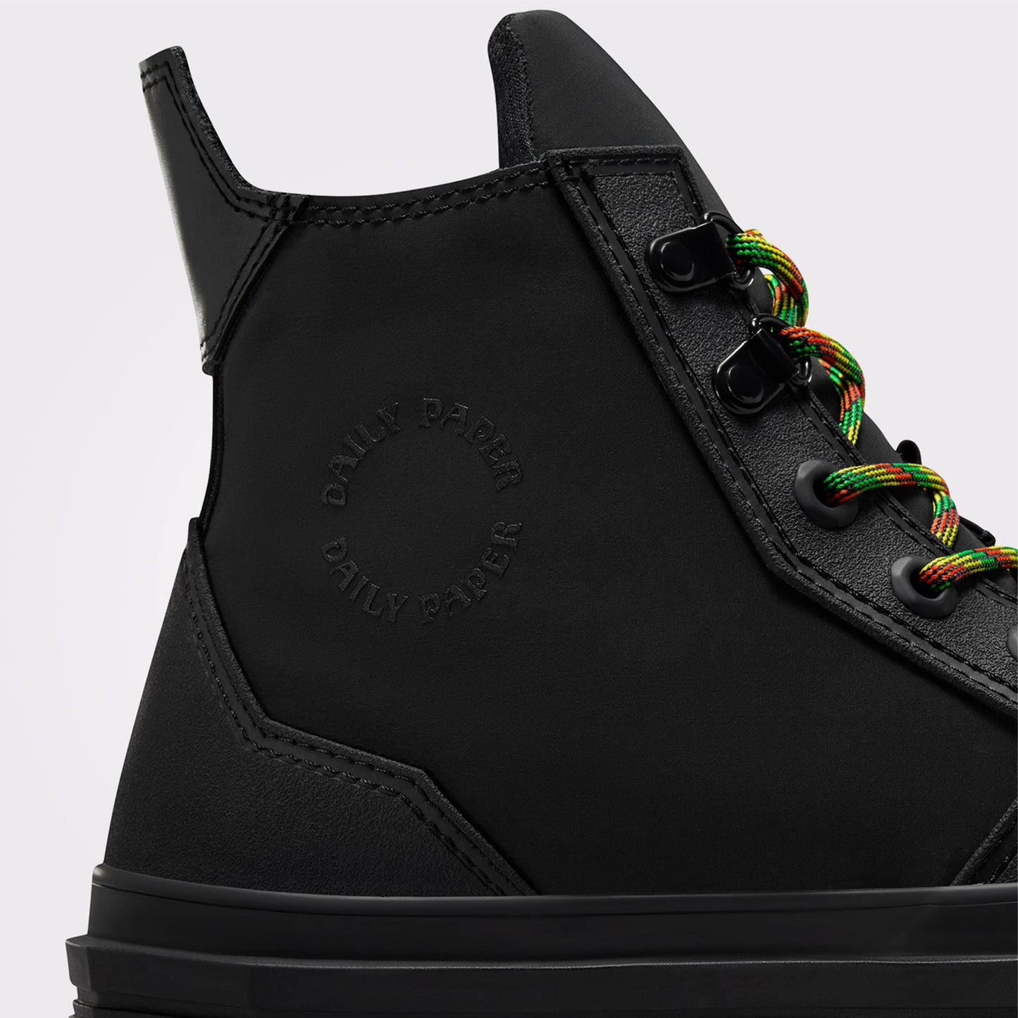 Converse Chuck 70 De Luxe Heel Unisex Siyah Platform Sneaker