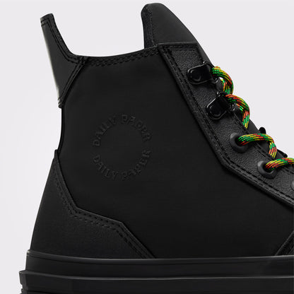 Converse Chuck 70 De Luxe Heel Unisex Siyah Platform Sneaker