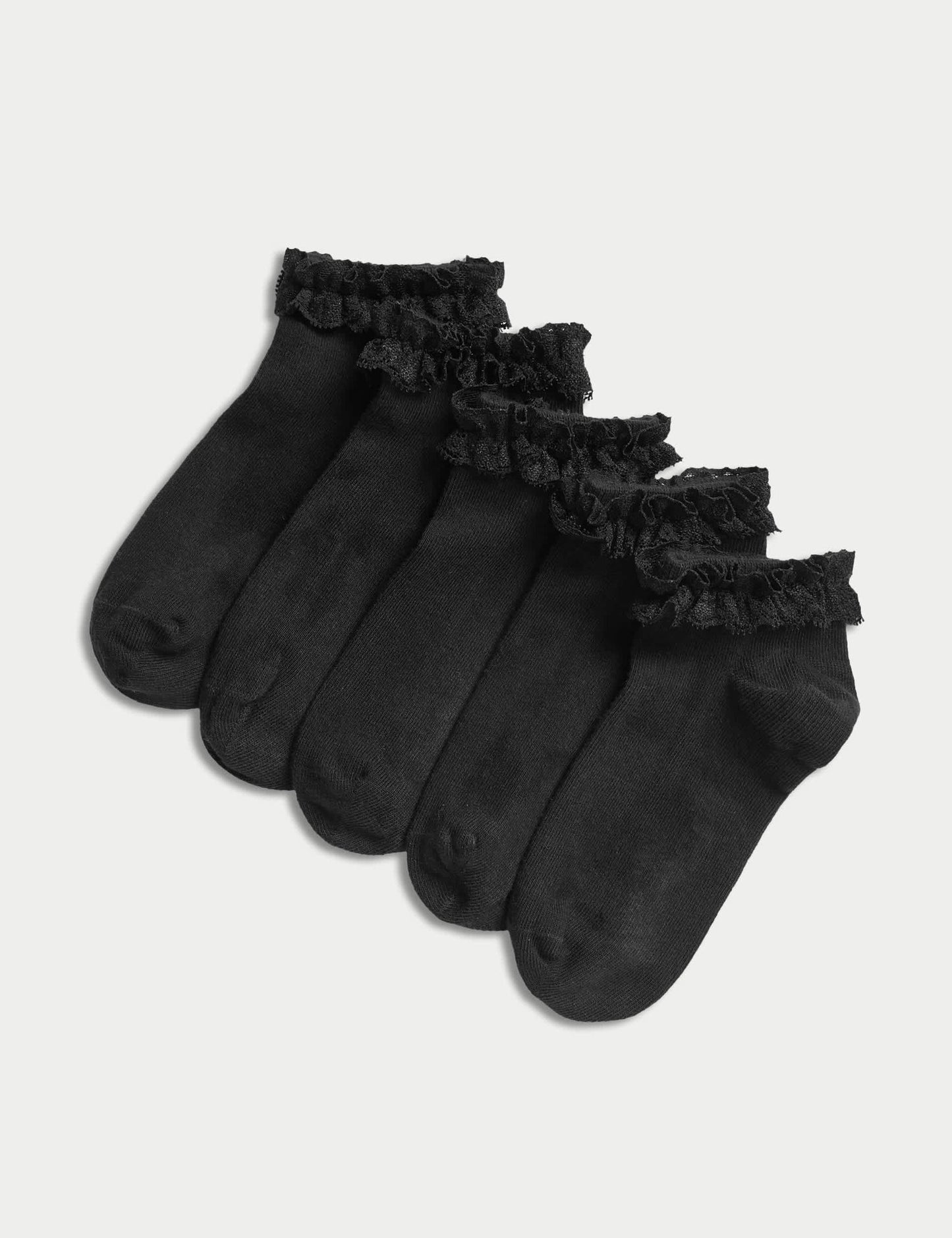 5'li Dantel Detaylı Freshfeet™ Çorap