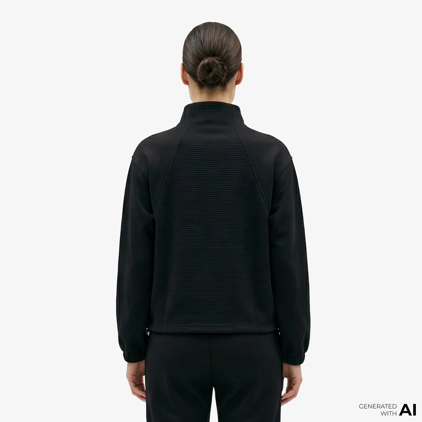 Anta Fearless Trip Kadın Siyah Sweatshirt