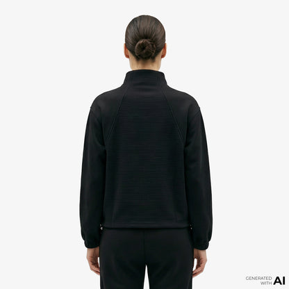 Anta Fearless Trip Kadın Siyah Sweatshirt