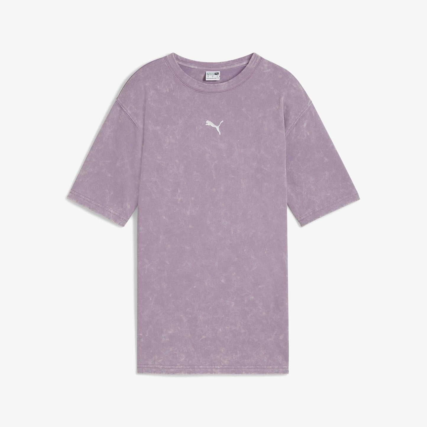 Puma Dare To Relaxed Washed Kadın Mor T-shirt