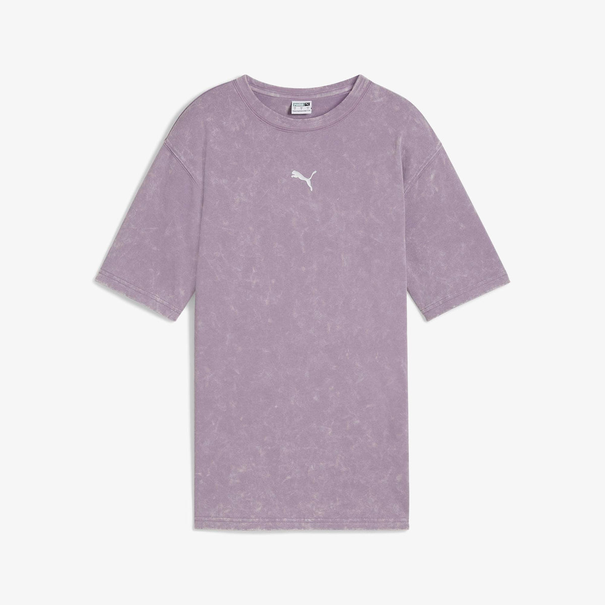Puma Dare To Relaxed Washed Kadın Mor T-shirt