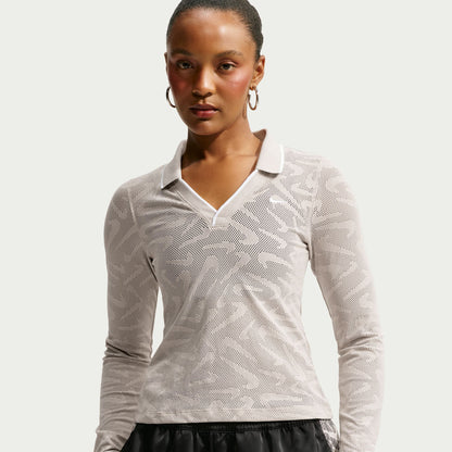 Nike Chill Knit Strech Lace Kadın Krem Etek
