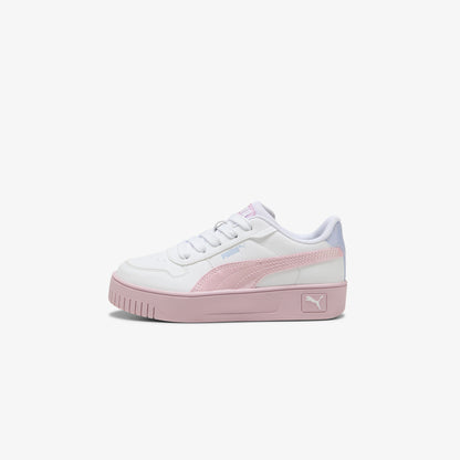 Puma Carina Street Blurry Dreams Çocuk Beyaz/pembe Spor Ayakkabı