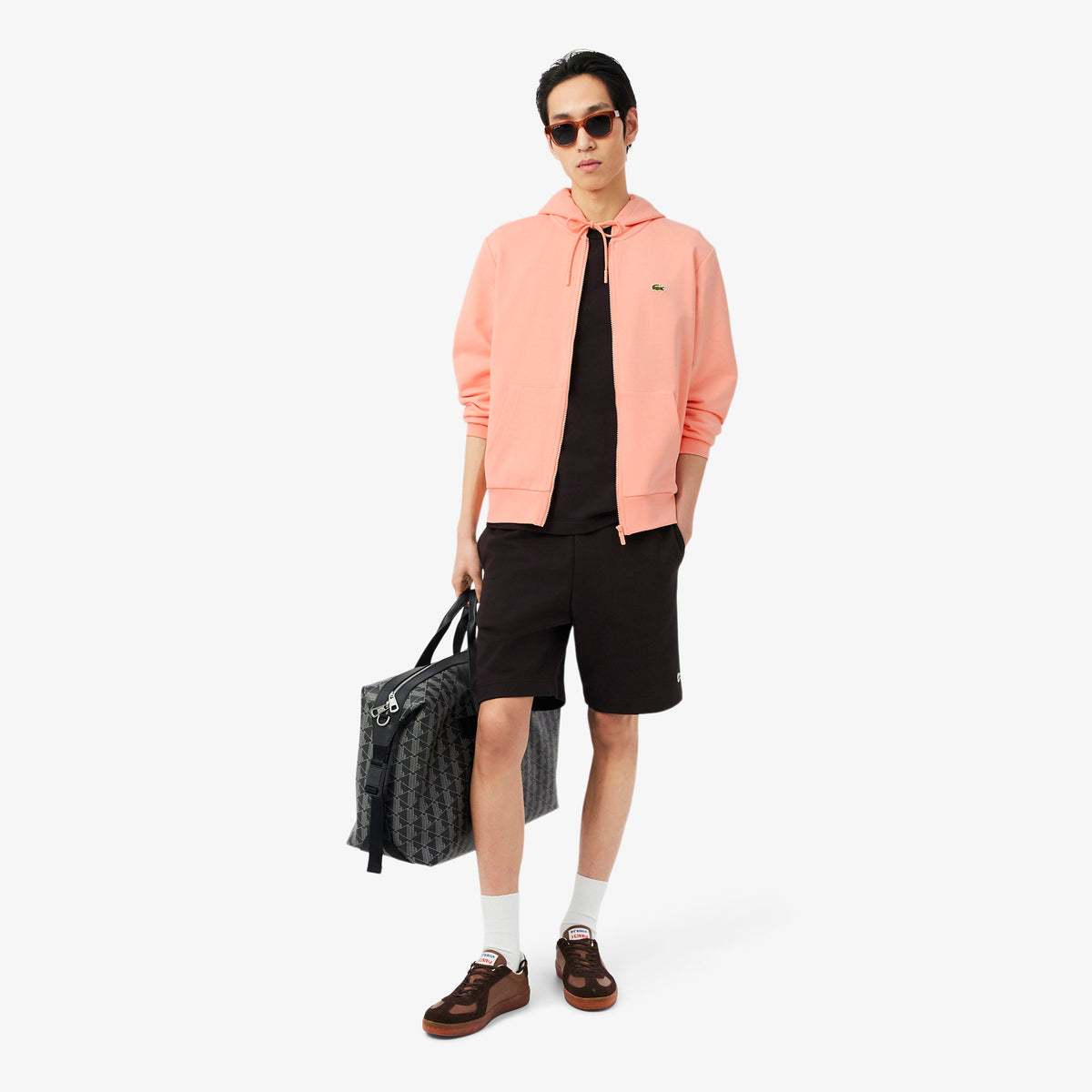 Lacoste Classic Fit Erkek Pembe Sweatshirt