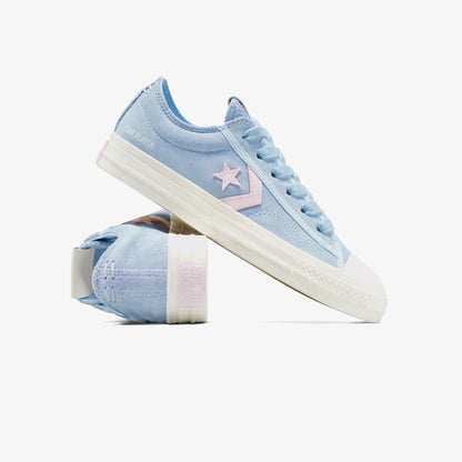 Converse Star Player 76 Colorful Suede Kadın Mavi Sneaker