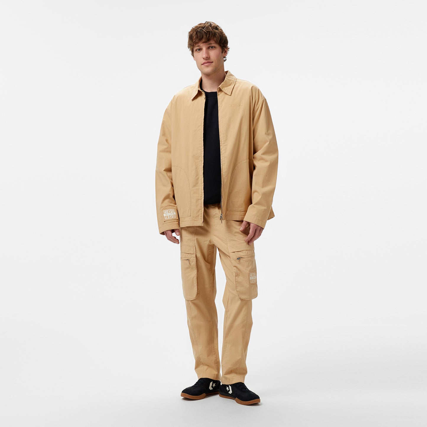 United4 Oversize Erkek Kahverengi Mont