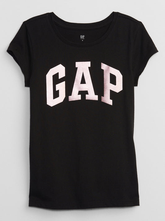 Siyah Gap Logo T-shirt
