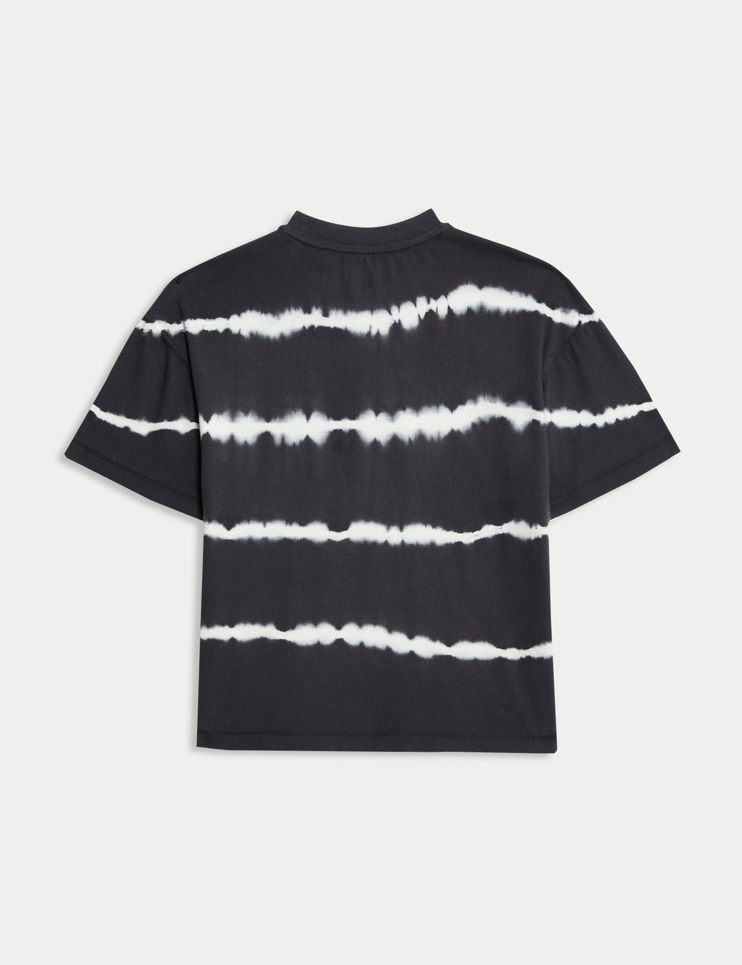 Saf Pamuklu Çizgili Batik T-shirt (2–16 Yaş)