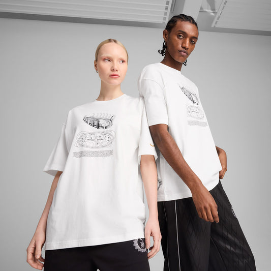 Puma X Harry Potter Unisex Beyaz T-shirt