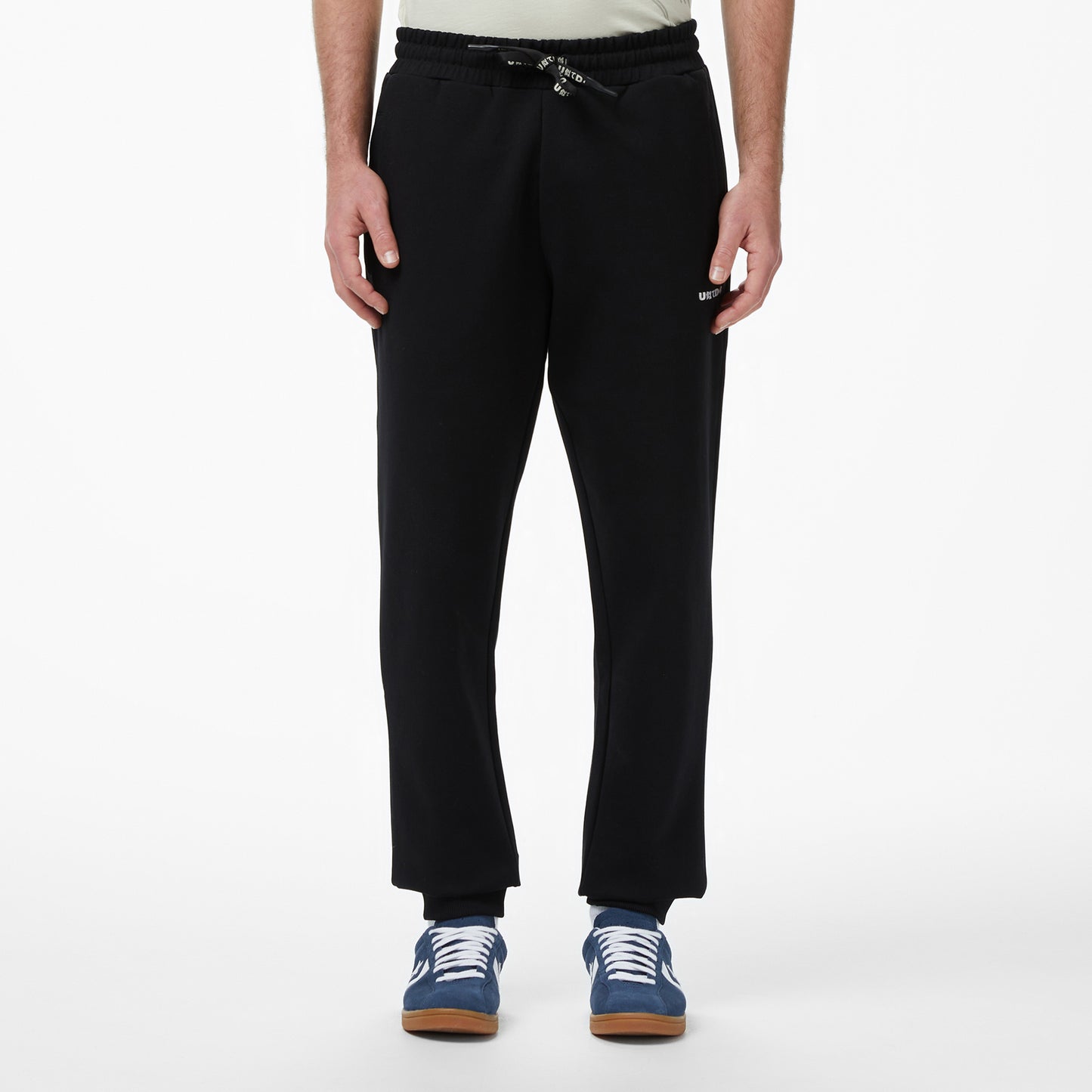 United4 Regular Fit Erkek Siyah Eşofman Altı