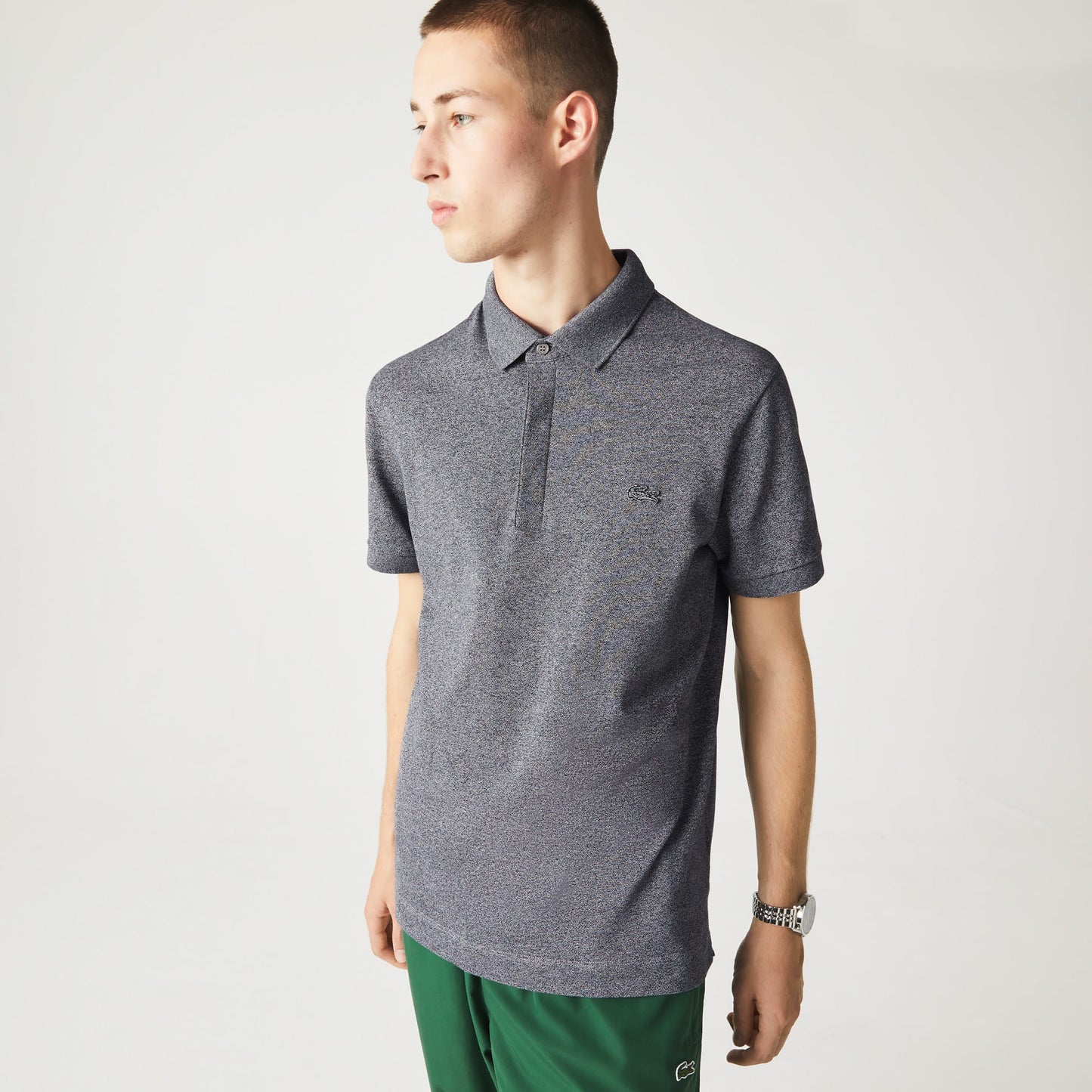 Lacoste Erkek Regular Fit Koyu Gri Paris Polo